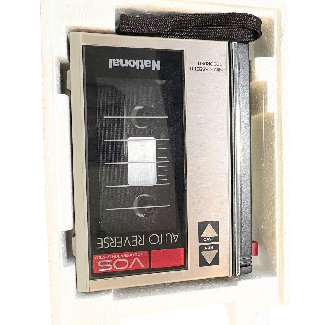 奇跡の未使用品？　National VOS ミニカセットプレーヤー　RQ-382