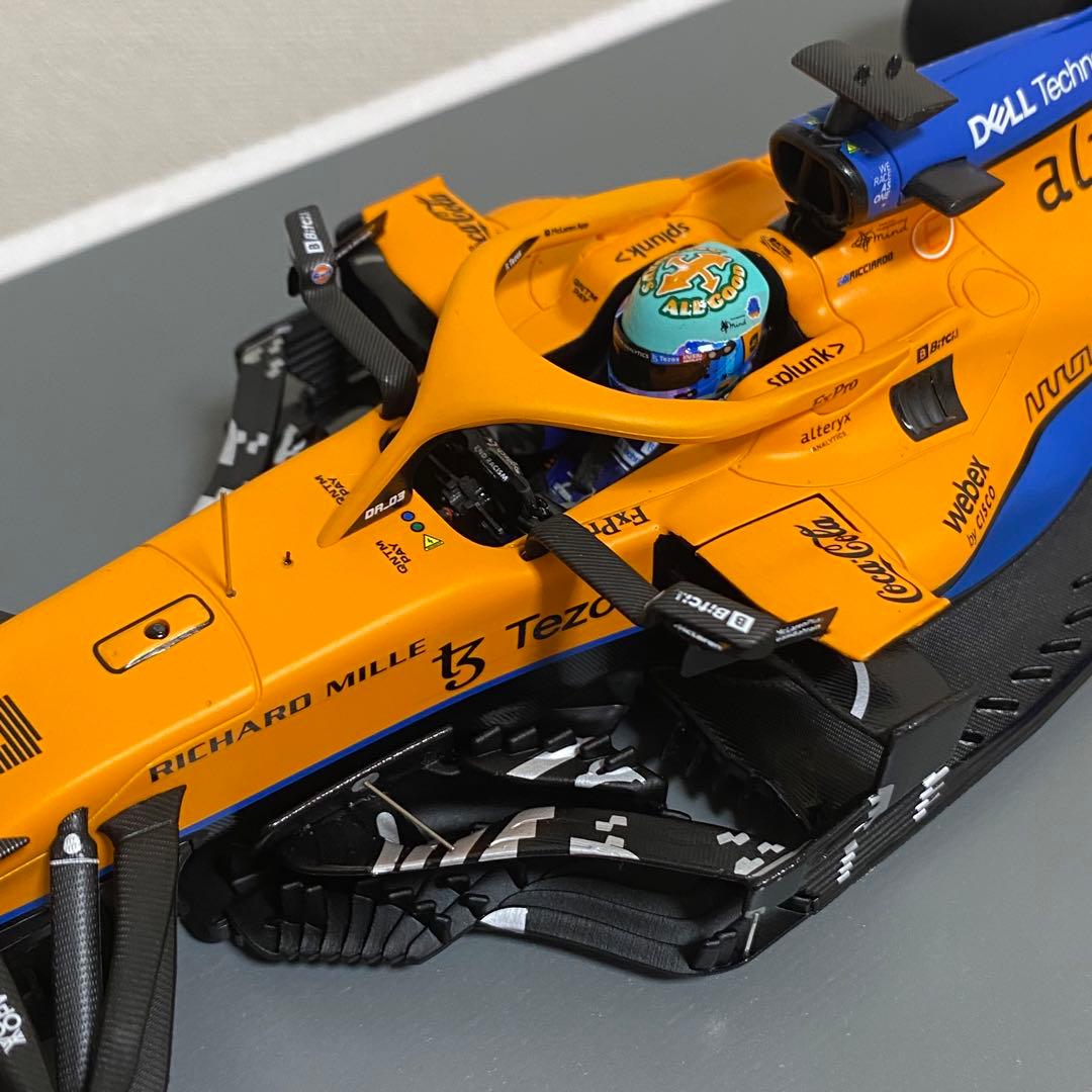 スパーク 1/18 マクラーレン MCL35M 2021 ダニエル リカルド