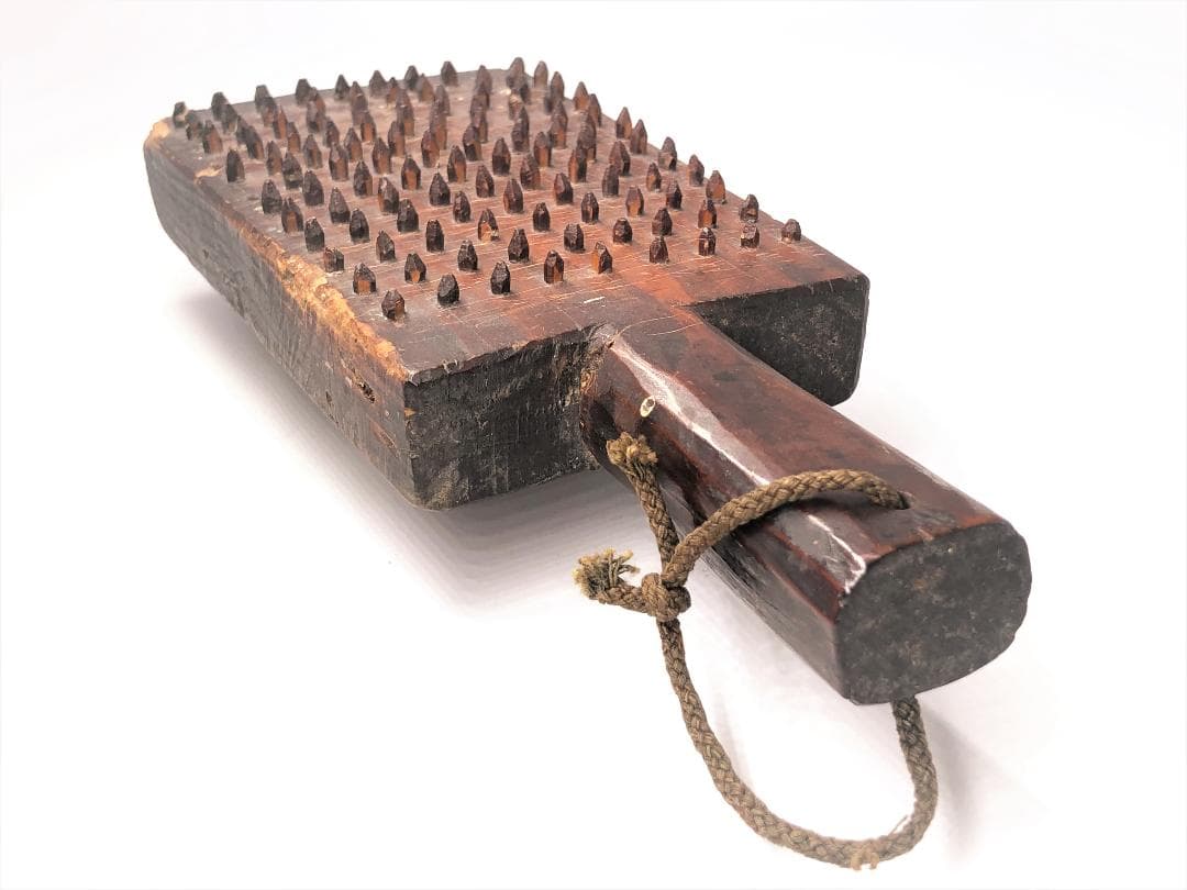 【 鬼おろし 】　木製おろし器　室町時代