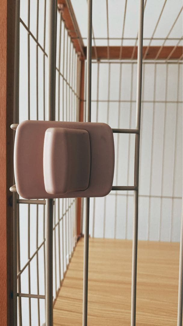 【引き取り限定】BTM 猫 ケージ 木製 2〜3段 ナチュラルカラー