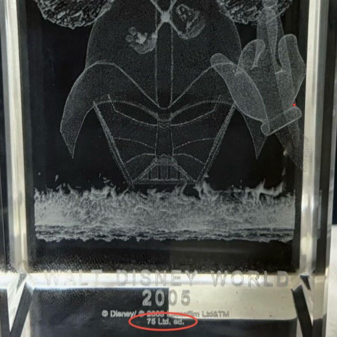 スターウォーズウィークエンド2005 ミッキー ダースベイダー ペーパーウェイト