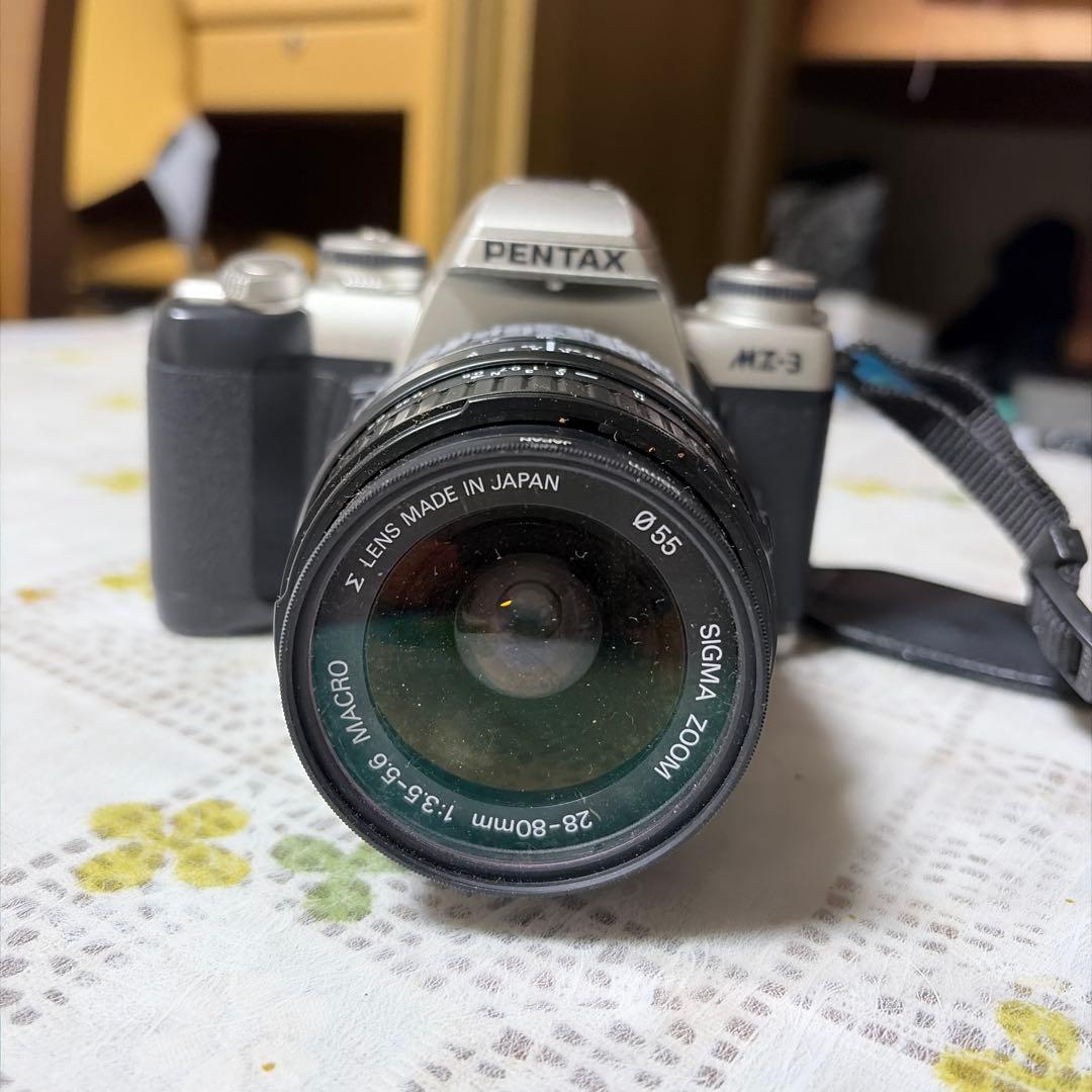 PENTAX MZ-3 フィルム一眼レフカメラ SIGMAレンズ付き
