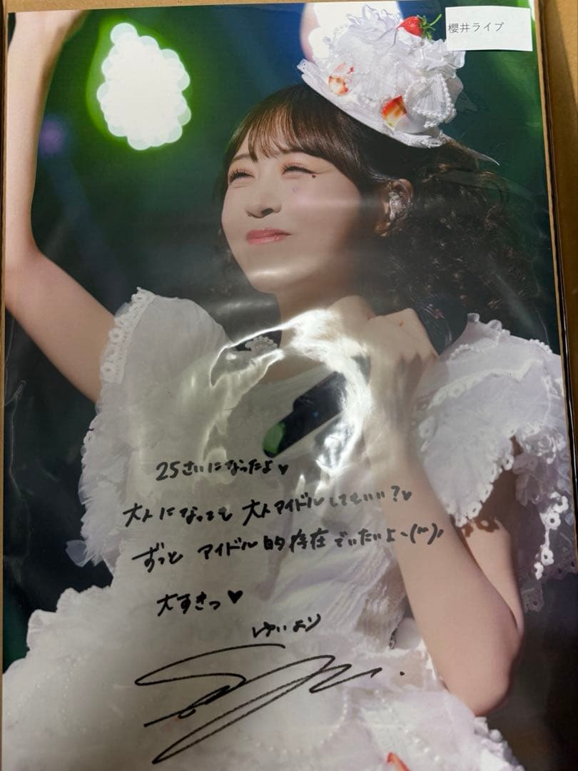 櫻井優衣　ポスター　まとめ売り12枚　 fruitszipper