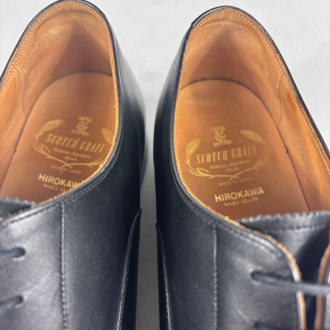 Scotch Grain　スコッチグレイン　ストレートチップ　ブラック　27cm