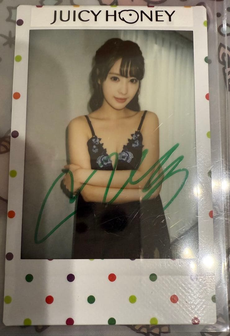 ジューシーハニー20th 桃乃木かな 直筆サイン チェキ