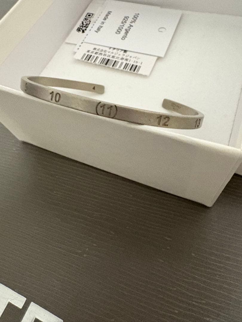 #メゾンマルジェラ Maison Margiela 数字刻印 ブレスレット 美品