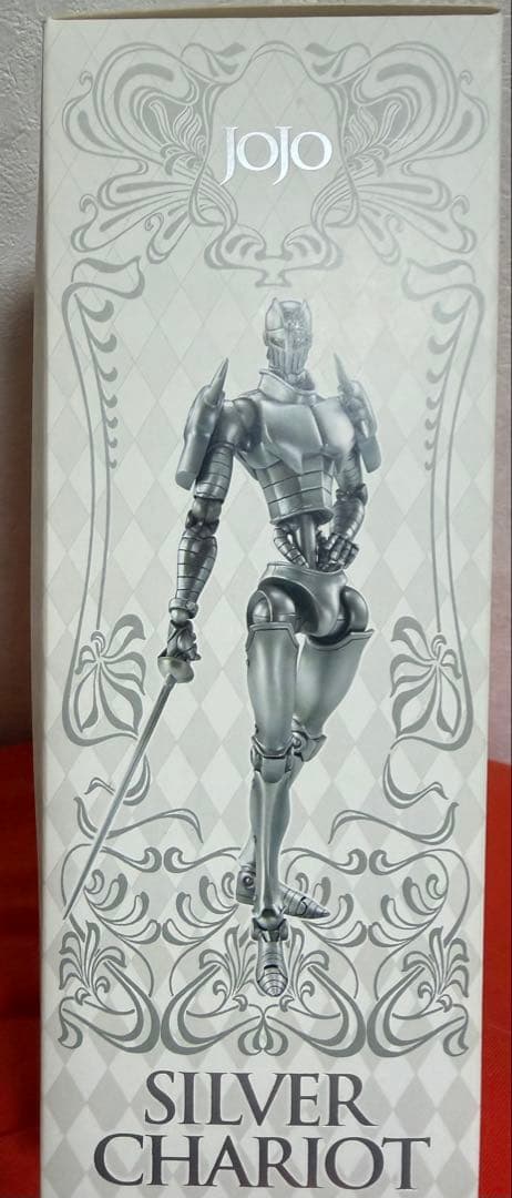 希少初版/超像可動ジョジョ/シルバーチャリオッツ(荒木飛呂彦指定カラー)