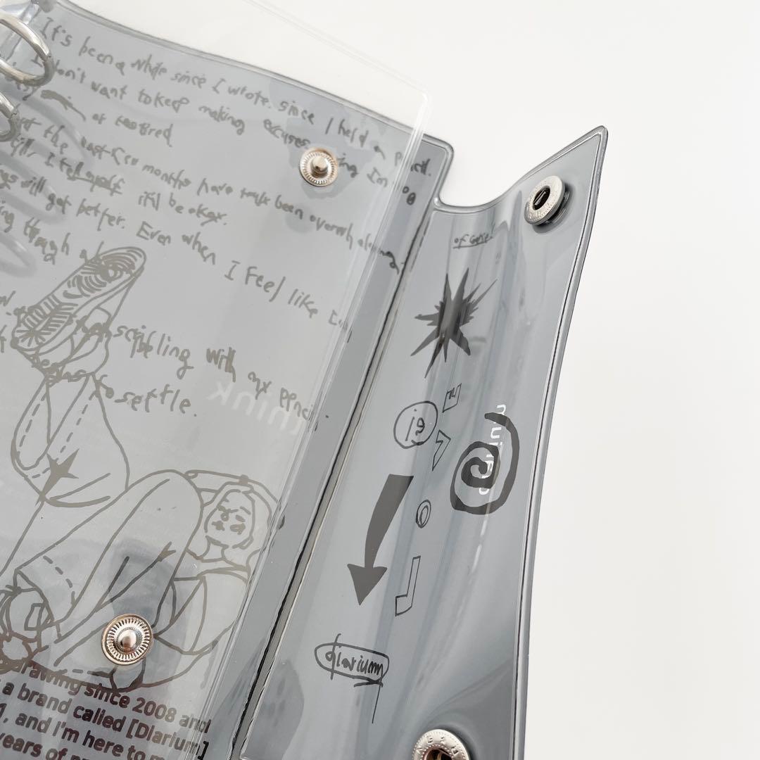 早い者勝　韓国　貯金　バインダー　カバー　A6 pvc diarium No.4