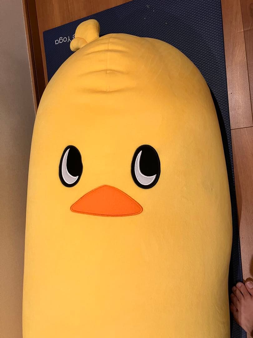 限定50体 非売品　ひよこちゃん イエロー抱き枕 60周年記念 レア　日清食品