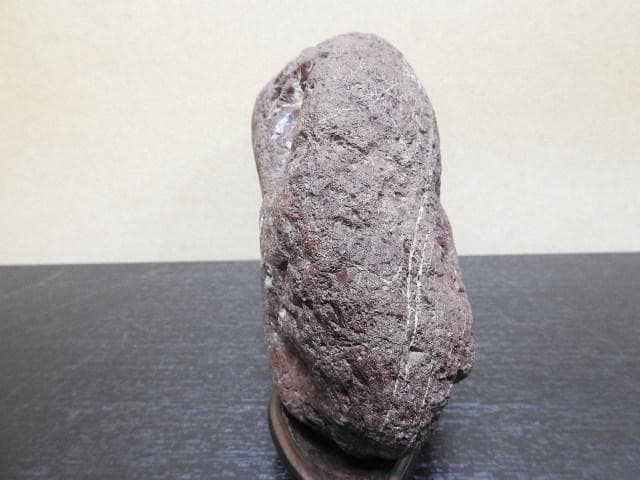 佐渡赤石？唐木台付　保存箱　MA390