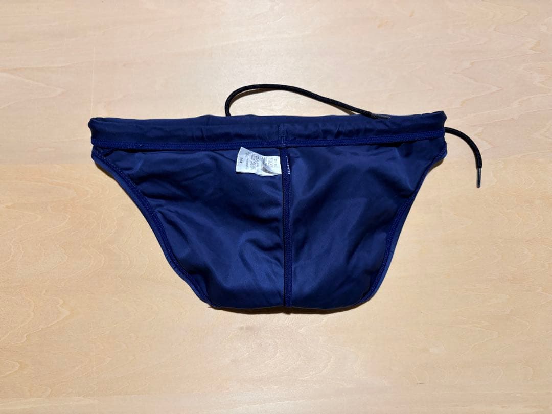 アシックスASICSハイドロＣＤ無地競泳水着AMA87T50ネイビーＭサイズ