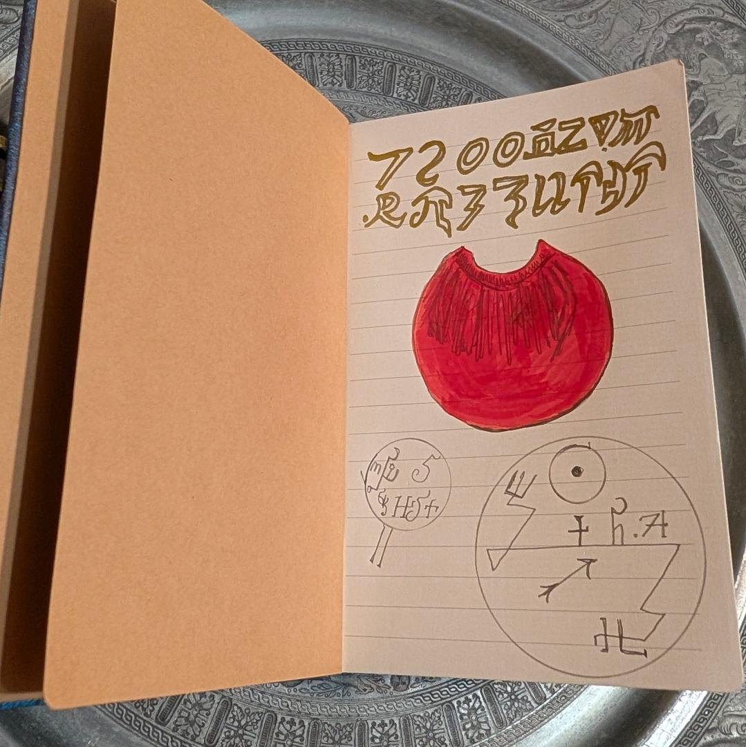 【1点物】ファウスト博士の秘蔵書〜黒いカラス〜精霊召喚魔術書 アストラルの護符版