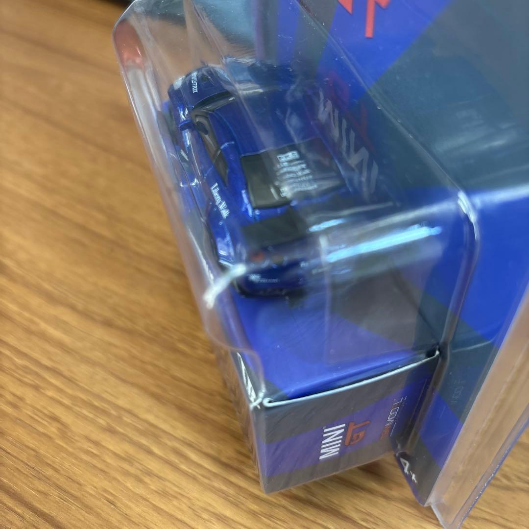 MINIGT LBWORKS R35 GT-R キャンディブルー