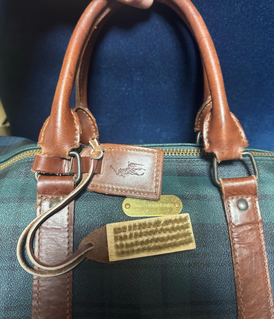 Vintage ラルフローレン　ボストンバッグ