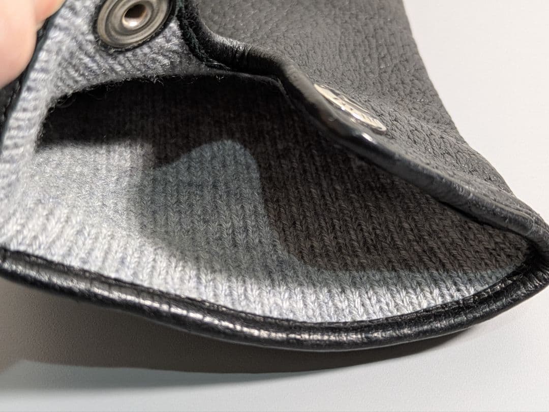 DENTS ペッカリー グローブ カシミヤライニング 黒