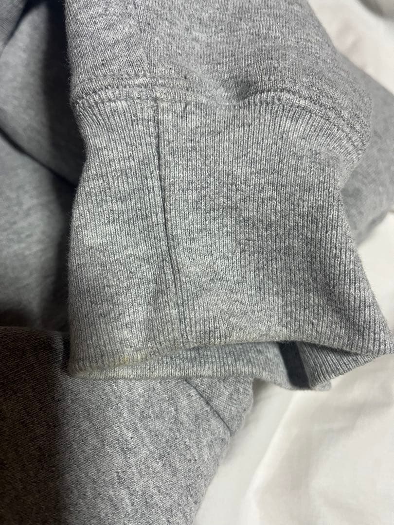 Supreme パーカー　フルジップ　L グレー