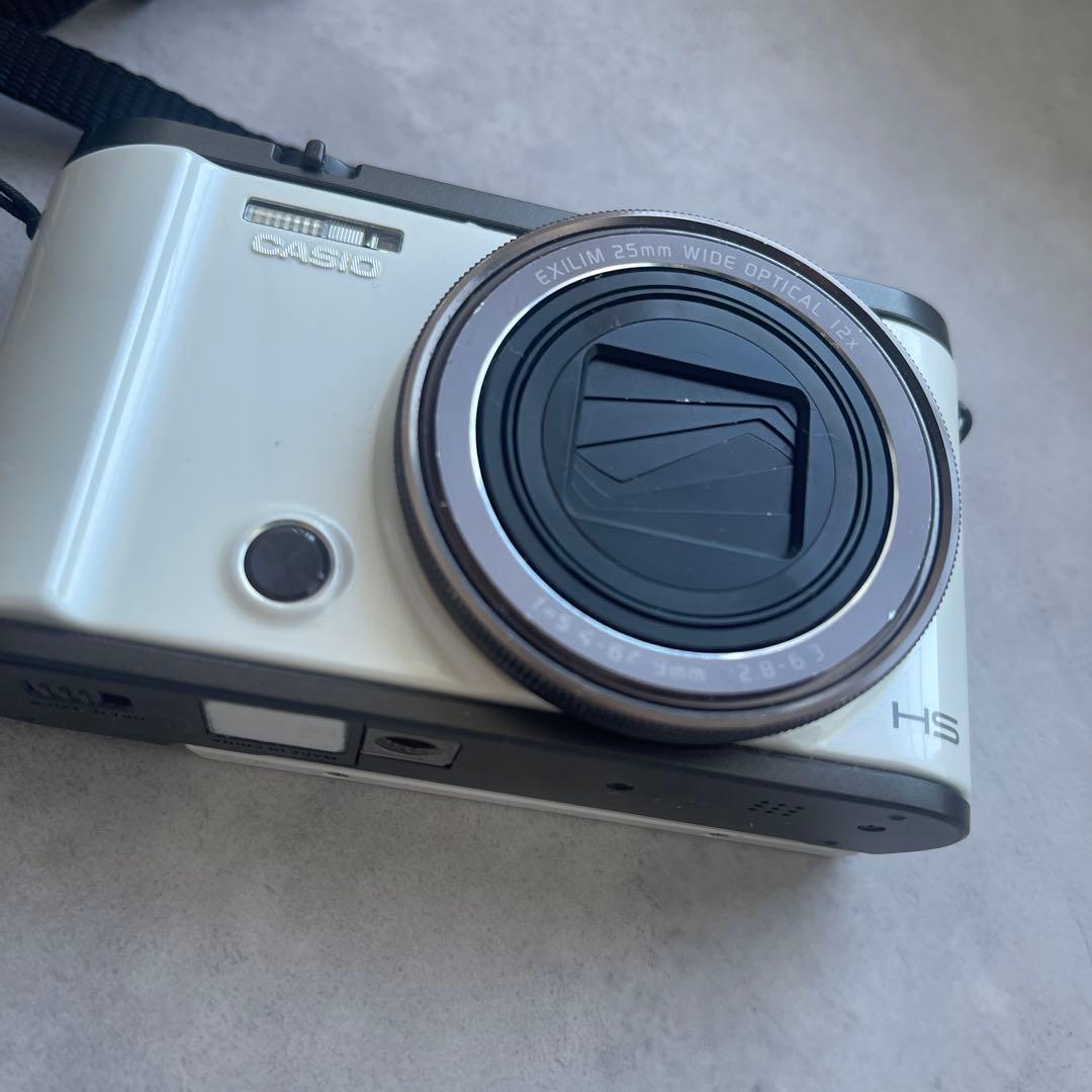 CASIO EXILIM EX-ZR3000 ホワイト 充電器付き