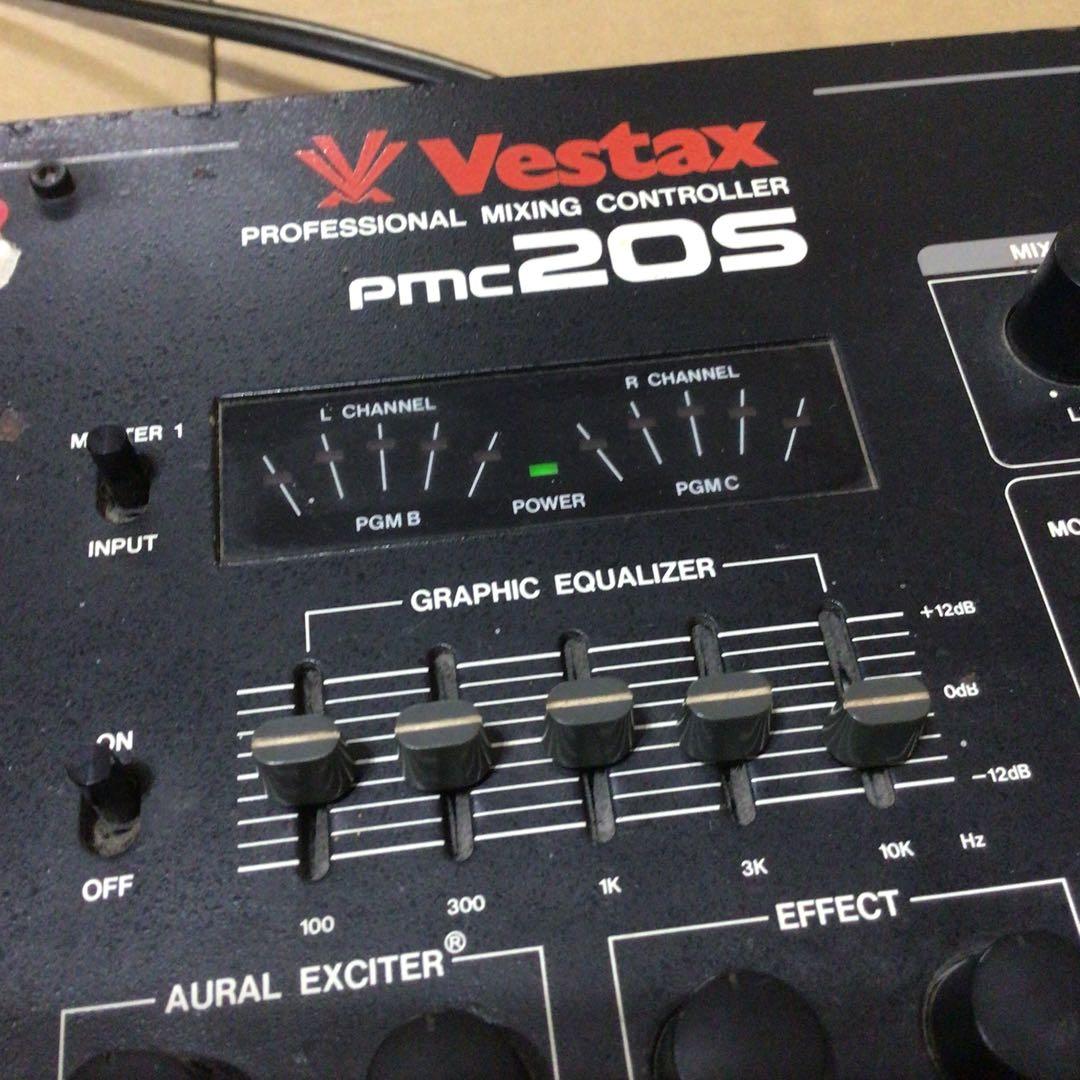 VESTAX　PMC20S DJミキサー　ベスタクス PMC-20S