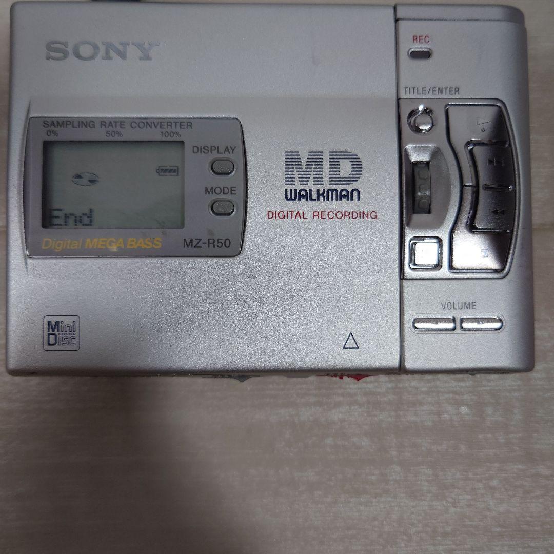 SONY MZ-R50 ポータブルMDプレーヤー