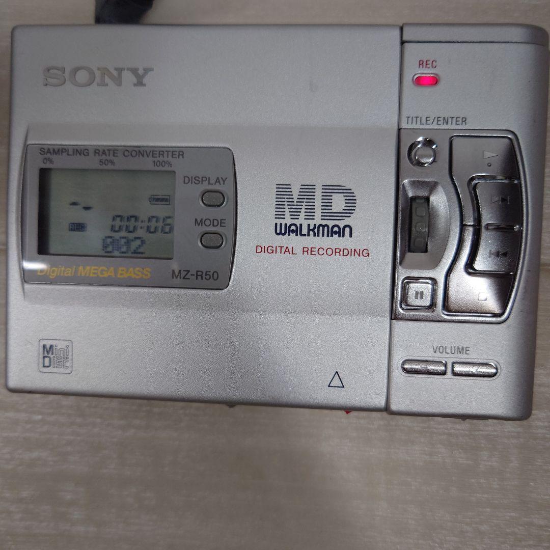 SONY MZ-R50 ポータブルMDプレーヤー