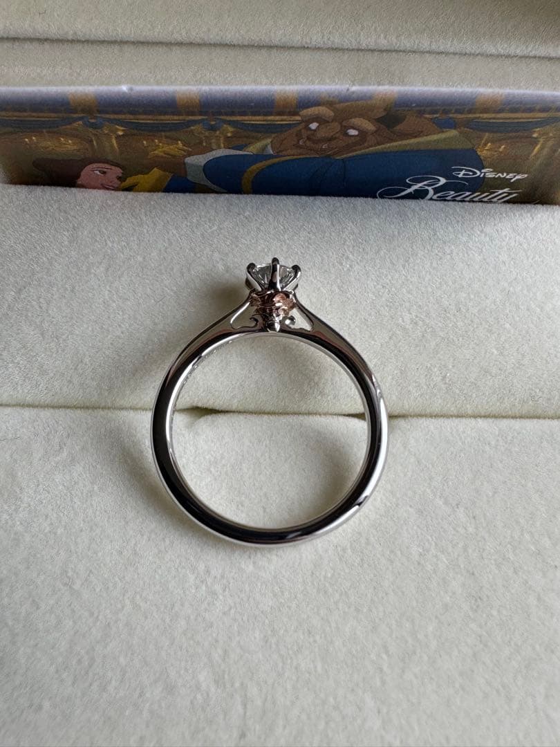 【K.UNO】The Enchanted Rose 『美女と野獣』婚約指輪