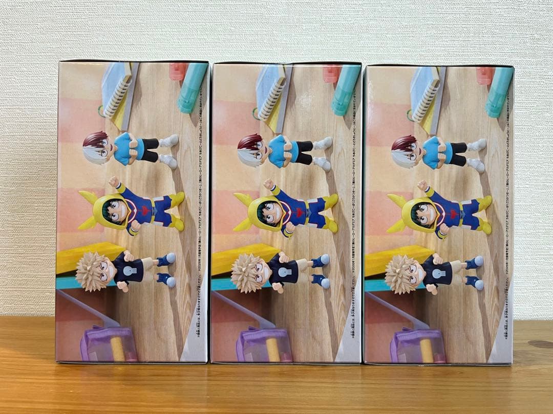 僕のヒーローアカデミア　ちあぴこ 緑谷出久 フィギュア　３個セット