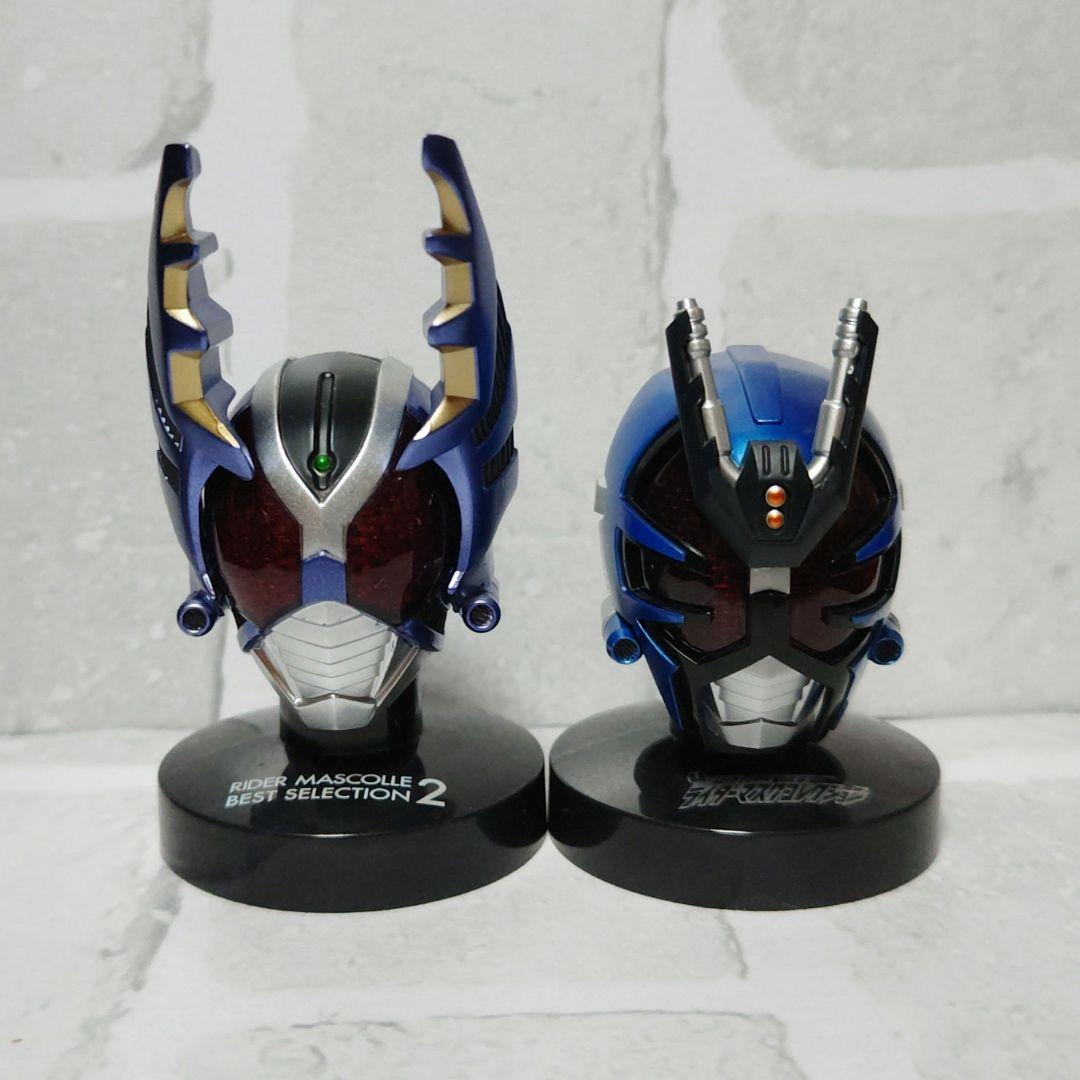 仮面ライダー マスクコレクション　仮面ライダーカブト １６種セット