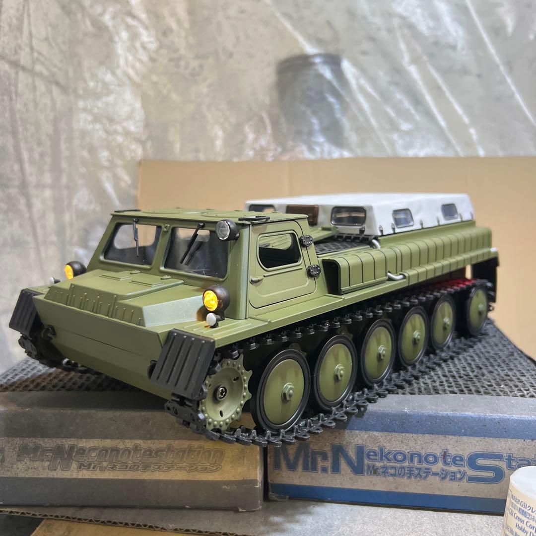 WPL E-1 1/16 新品 塗装 再組立て 金属履帯 1台制作中