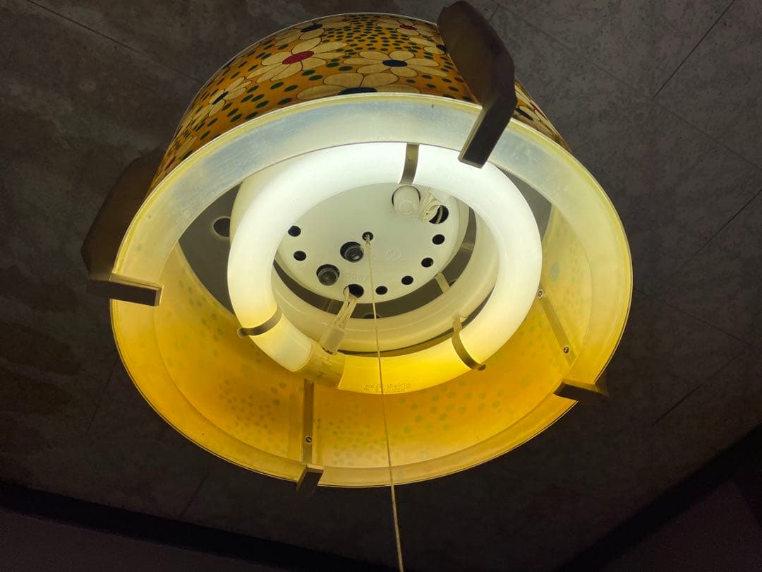 昭和レトロ シーリングライト 松下電工 レトロポップ