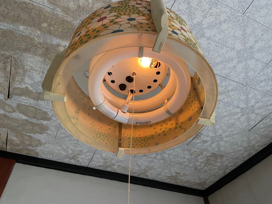 昭和レトロ シーリングライト 松下電工 レトロポップ