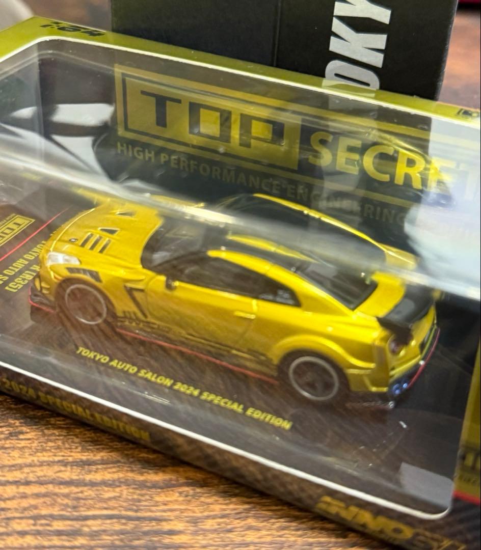 1/64 inno64 トップシークレット GTR R35 東京オートサロン限定