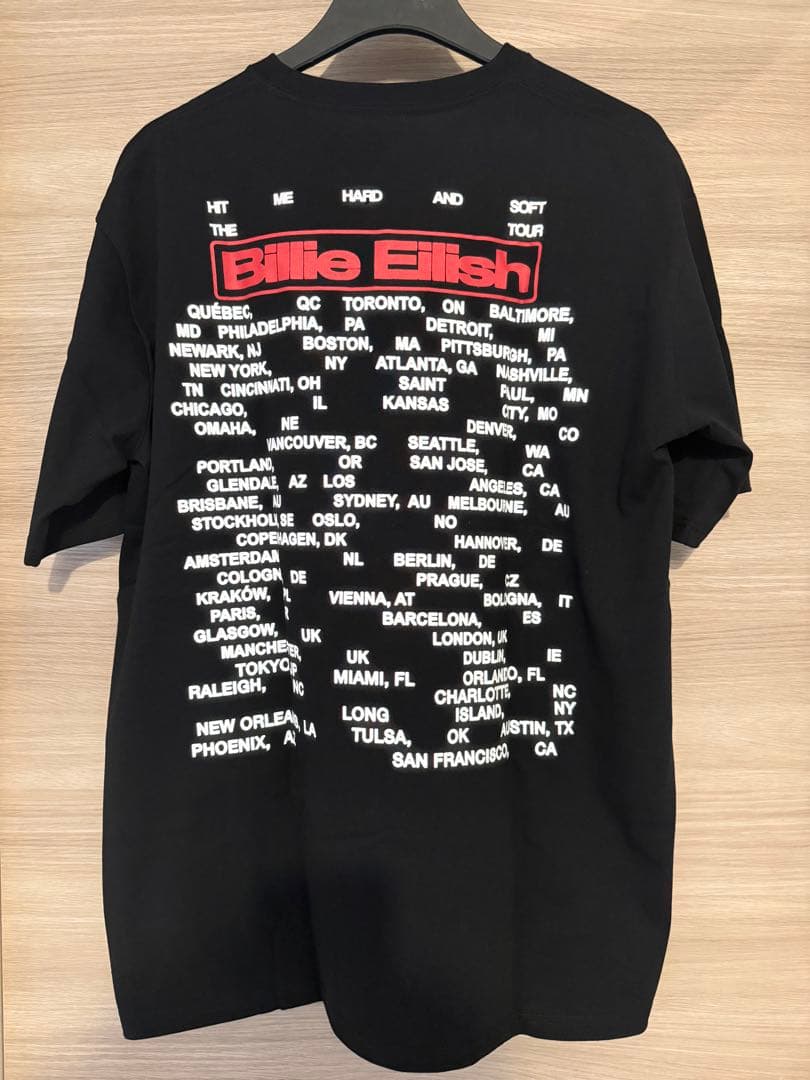 Billie Eilish HIT ME HARD SOFT TOUR Tシャツ