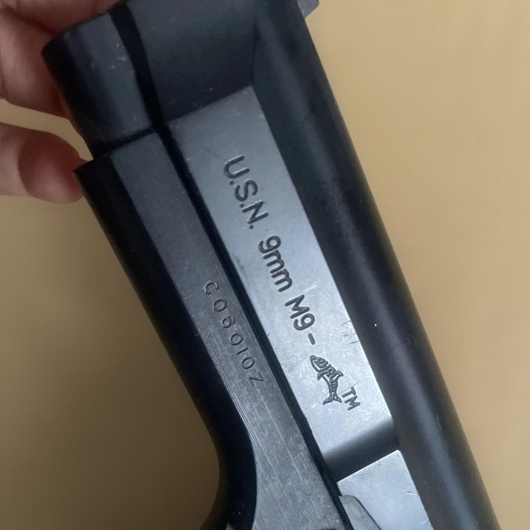 希少 レア マルシン ベレッタ USN9mm M9 ドルフィン ブラックASGK