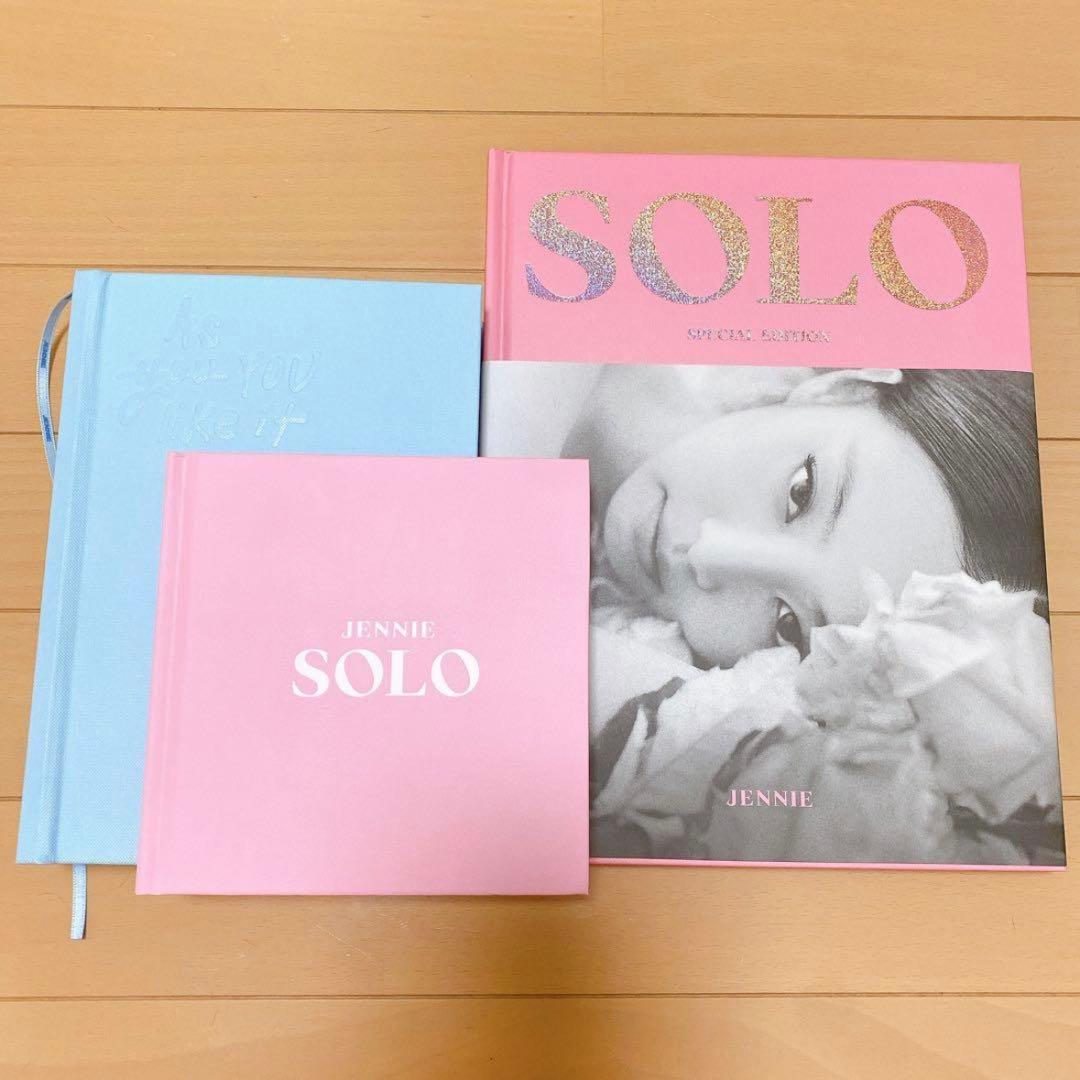 JENNIE ジェニ / SOLO アルバム 通常盤 特別盤 FCキット セット