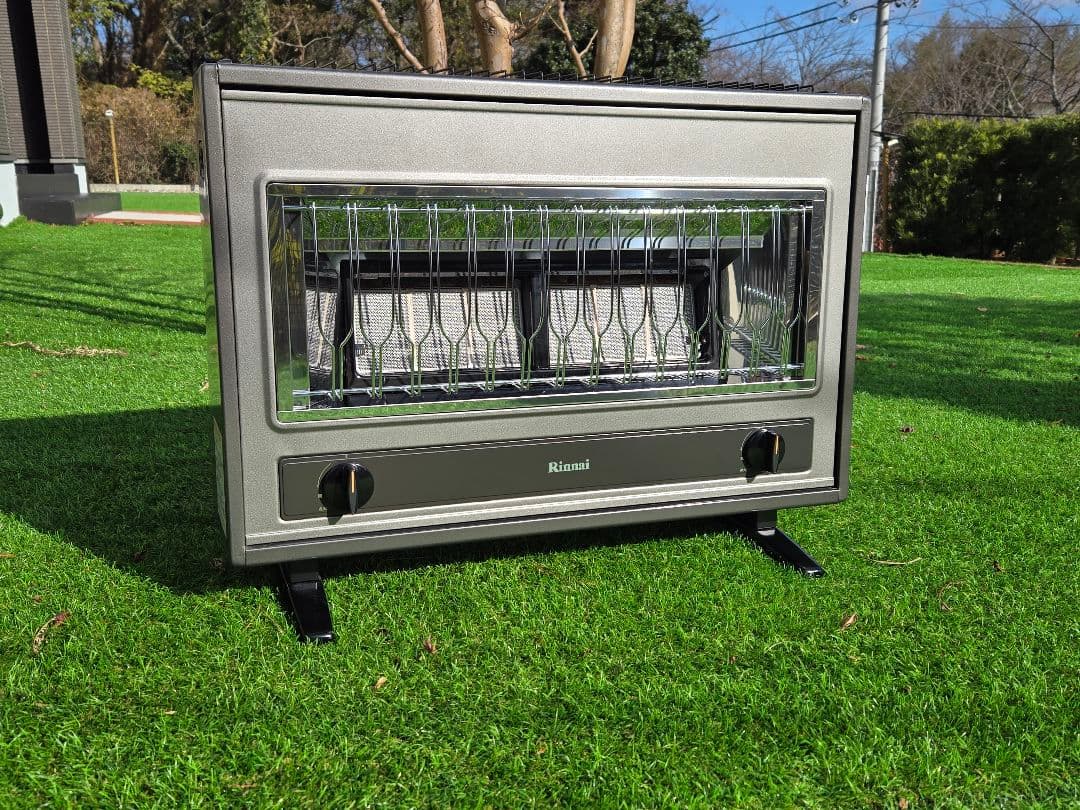 hanabi様用　リンナイ都市ガスストーブ ガスホース付き　4m