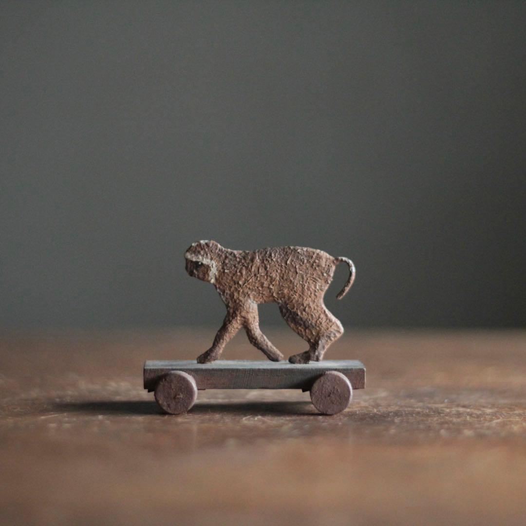 古い フランス 猿車 オブジェ 古道具 アンティーク