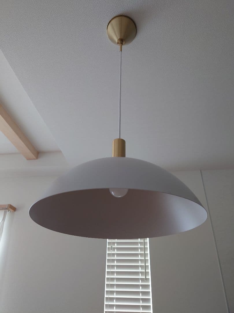 グレー ドーム型 ペンダントライトTIMELESS COMFORT