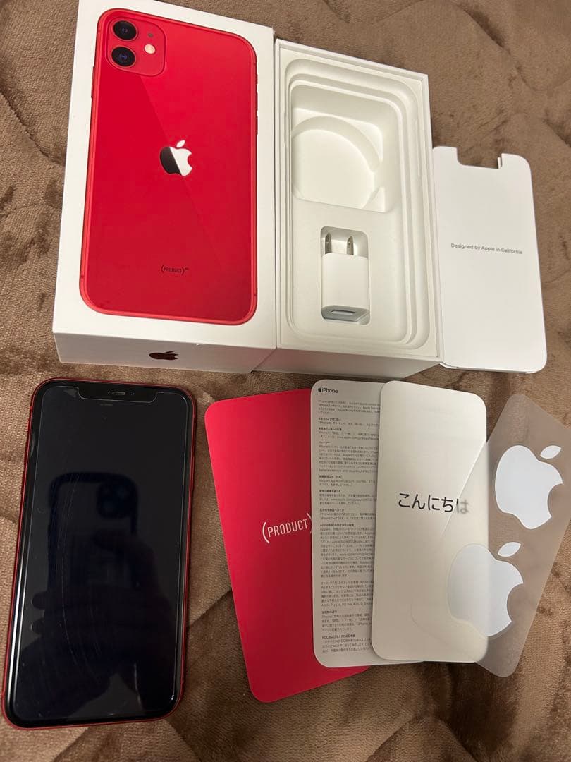 iphone11 レッド 256GB SIMフリー