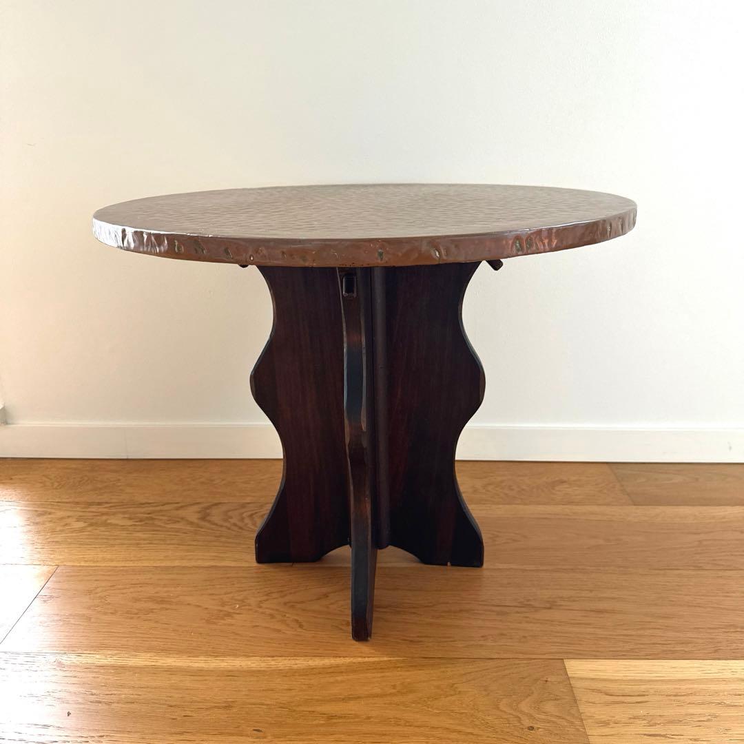 ヴィンテージ　サイドテーブル ダークブラウン