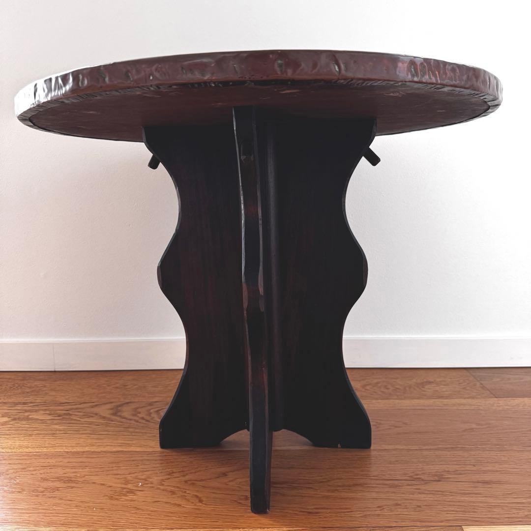 ヴィンテージ　サイドテーブル ダークブラウン