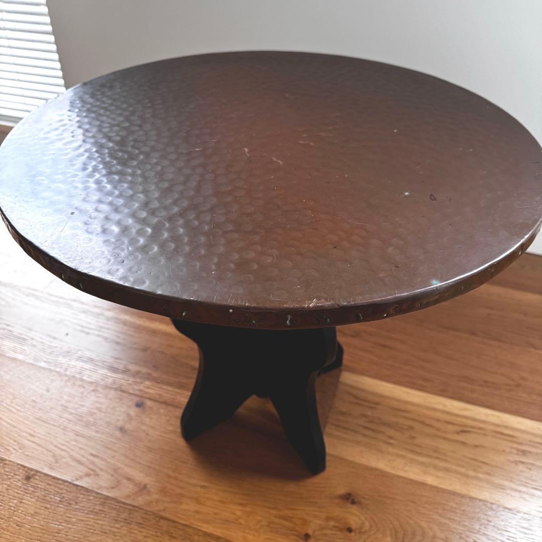 ヴィンテージ　サイドテーブル ダークブラウン