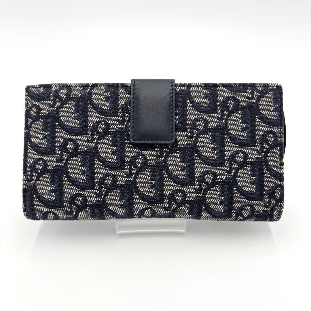 極美品✨Dior トロッター サドル オブリーク 財布