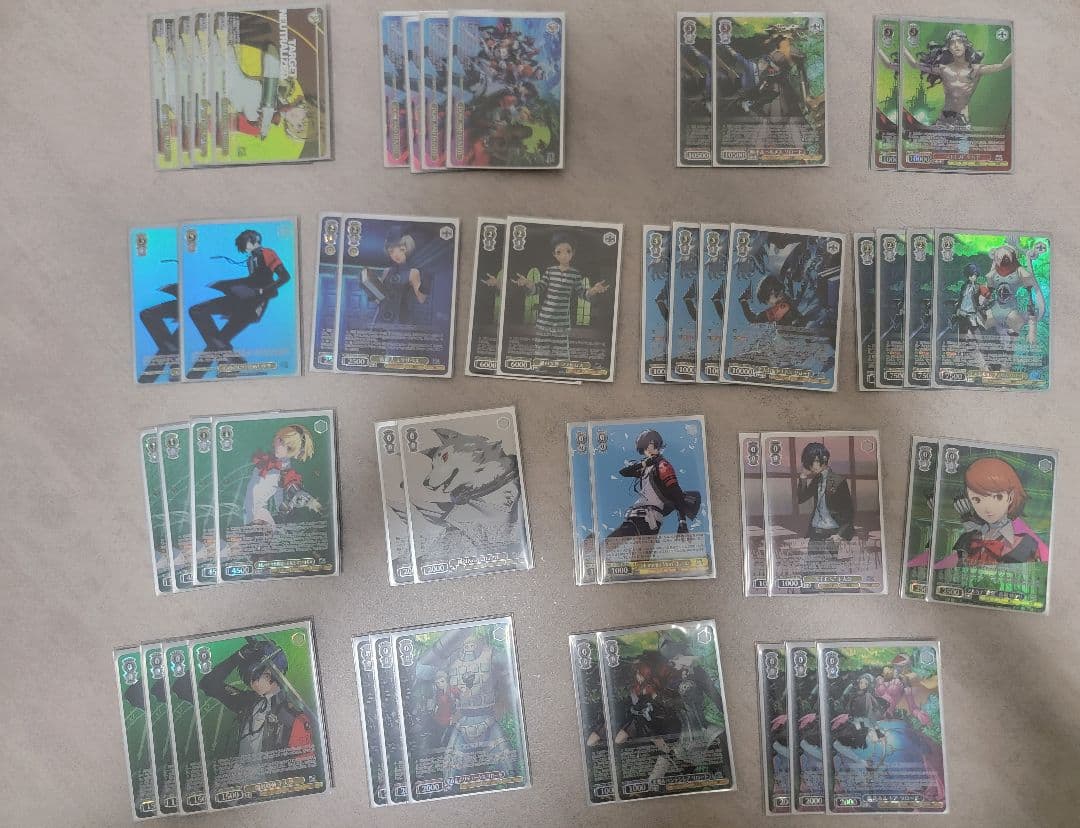 WS(ヴァイスシュヴァルツ) デッキ ペルソナ3リロード 8枝PER パーツ付き