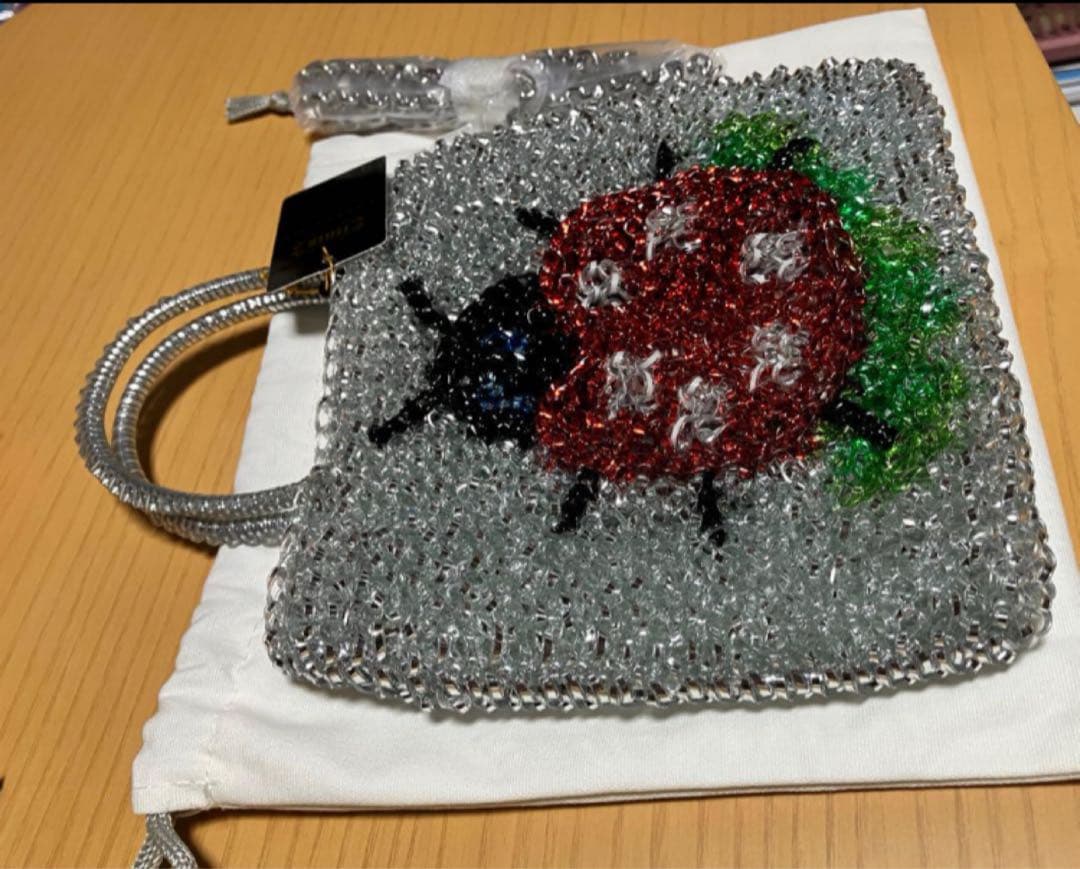 【新品☆未使用☆タグ付】フェイラー アンテプリマ/スクエア スモール/シルバー☆