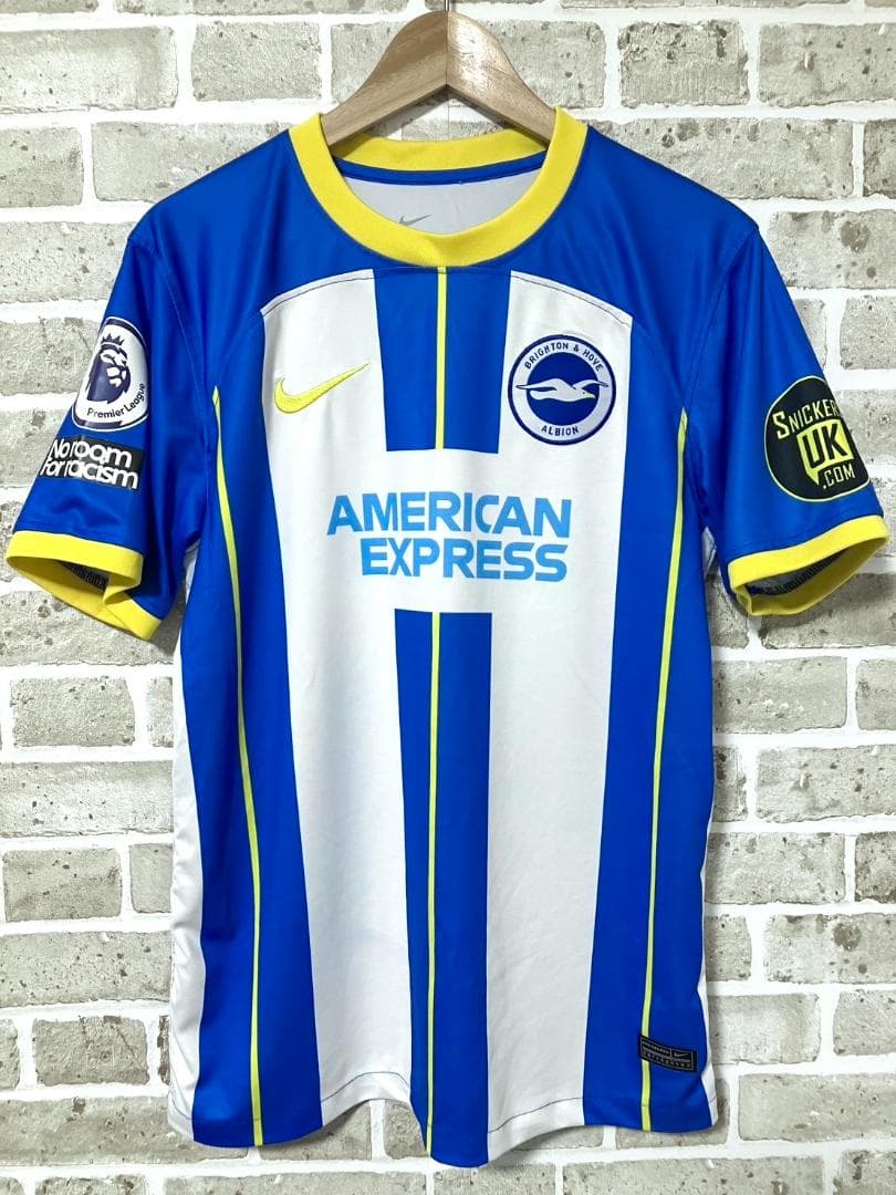 【24時間以内/匿名配送】 ブライトン プレミアリーグ 三笘薫 ユニフォーム M