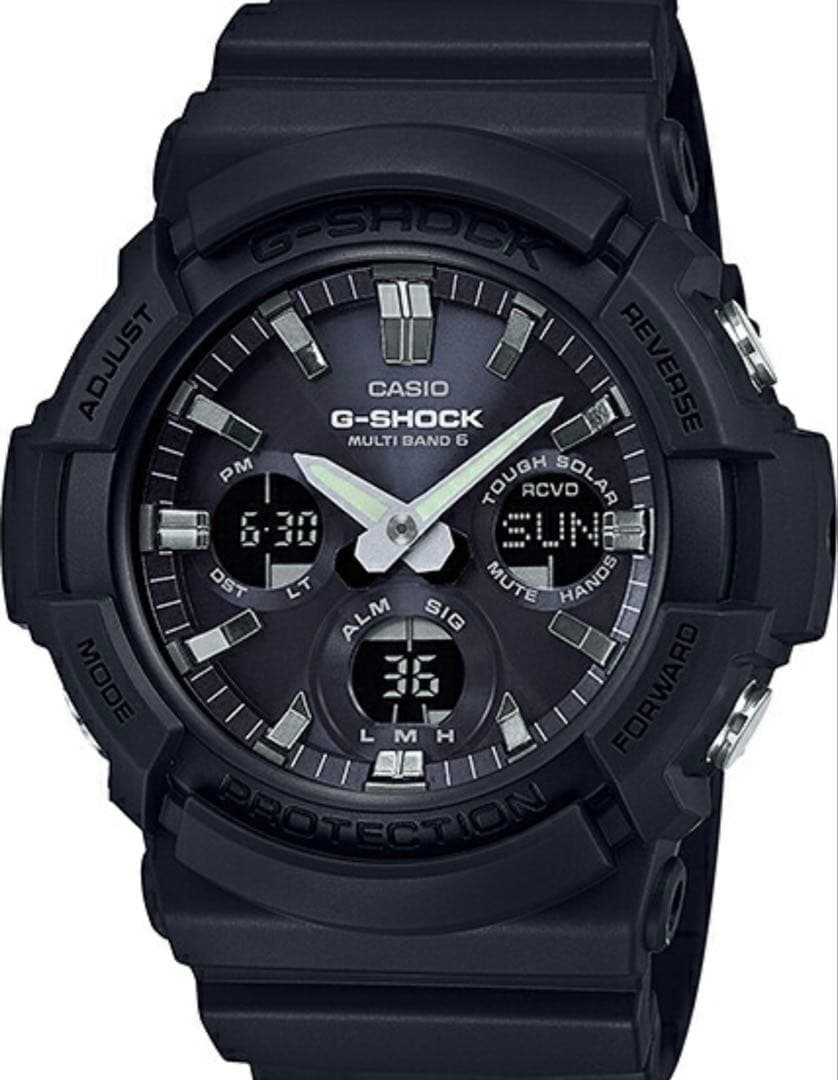 [カシオ] 腕時計 ジーショック国内正規品電波ソーラーGAW-100B-1AJF