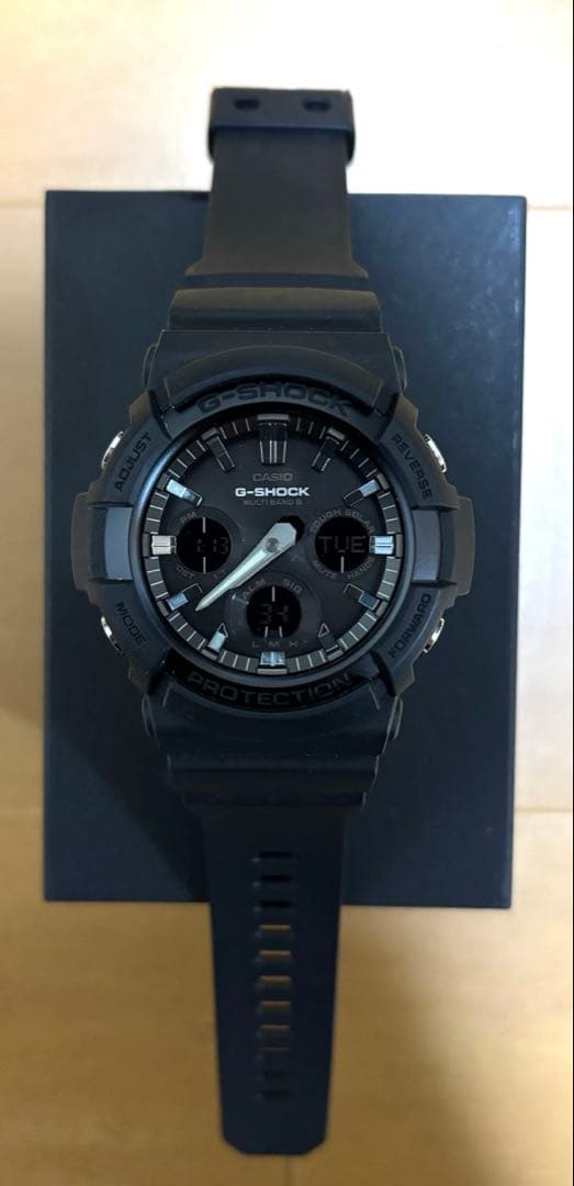 [カシオ] 腕時計 ジーショック国内正規品電波ソーラーGAW-100B-1AJF