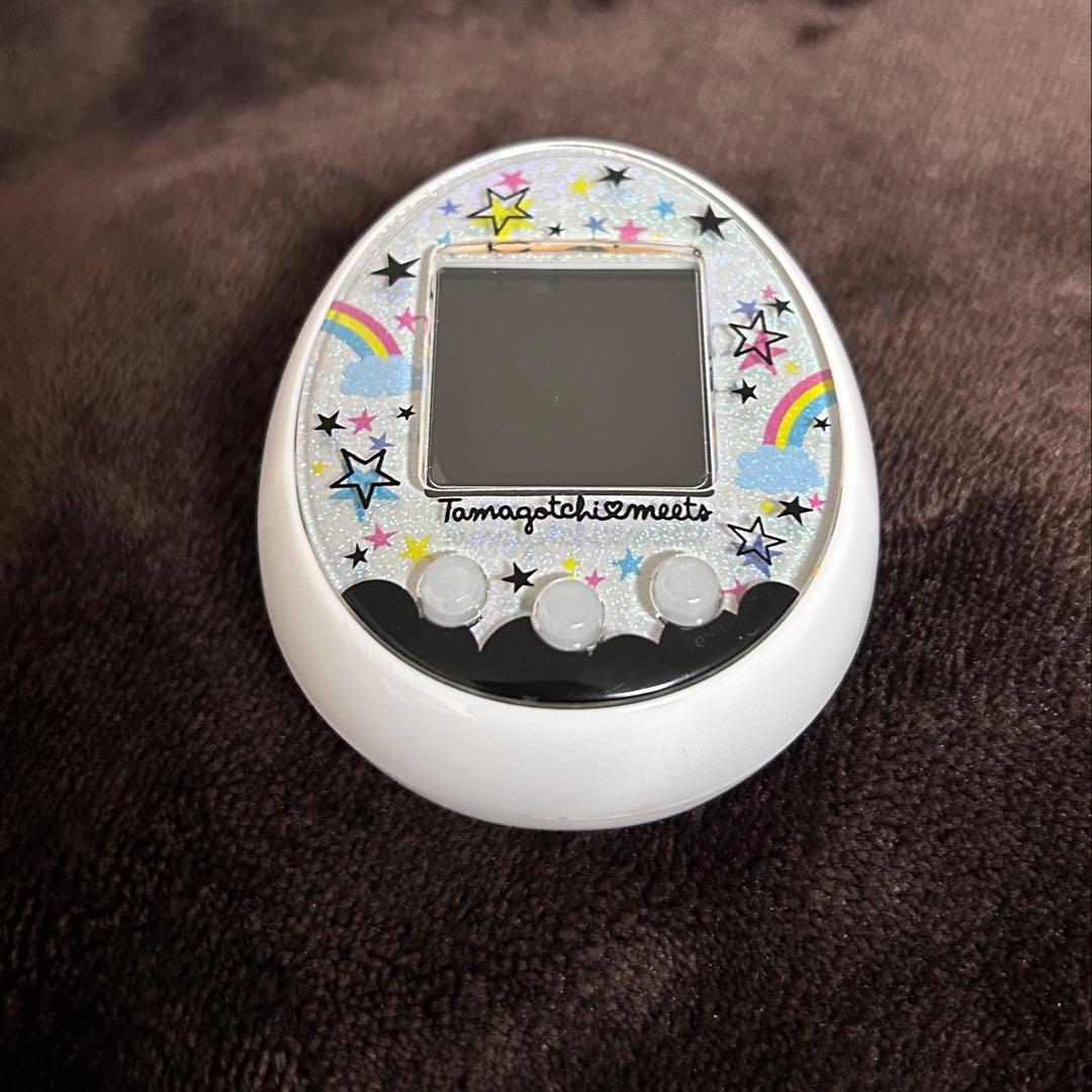 【美品】BANDAI バンダイ たまごっちみーつ マジカルホワイト ホワイト