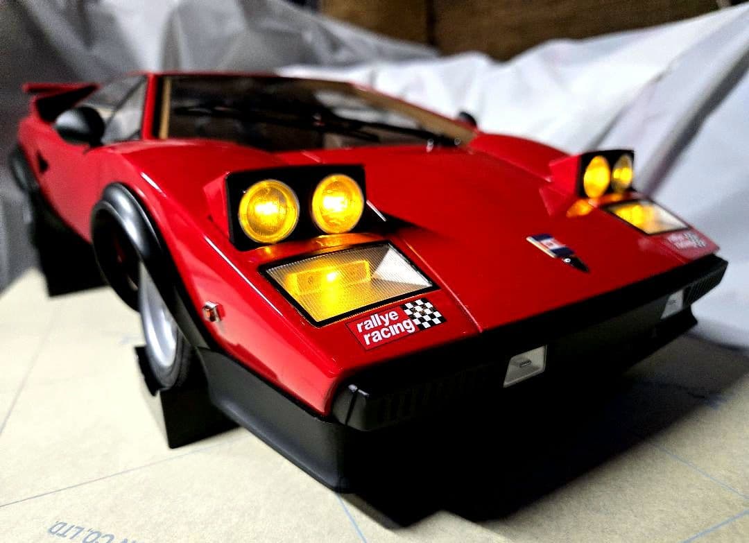 ディアゴスティーニ 1/8 ランボルギーニカウンタックLP500S