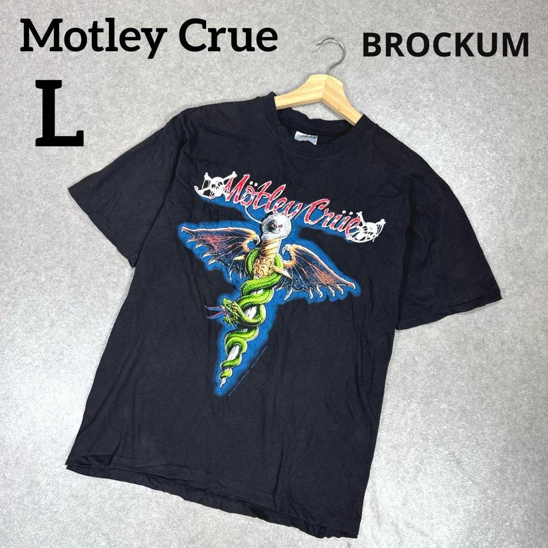希少 80S ヴィンテージ バンドTシャツ Motley Crue 当時物 L